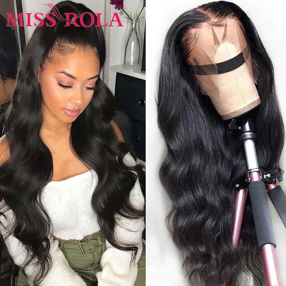 Miss rola 13x 4 парики из человеческих волос на сетке спереди