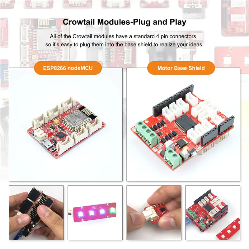 Elecrow diy программируемый обучающий - Фотография_2