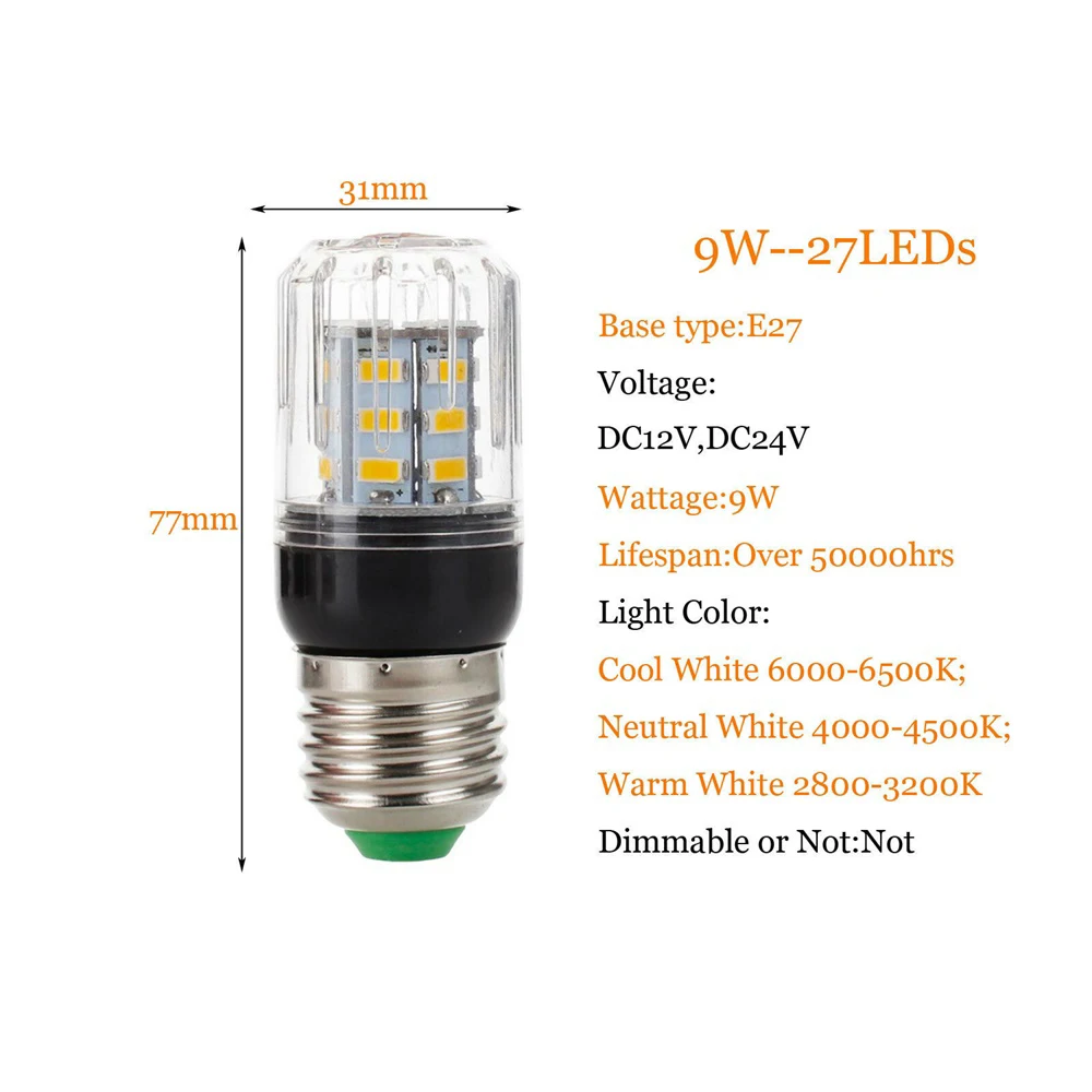 27leds e27 e26 e12 e14 светодиодные - Фотография_3