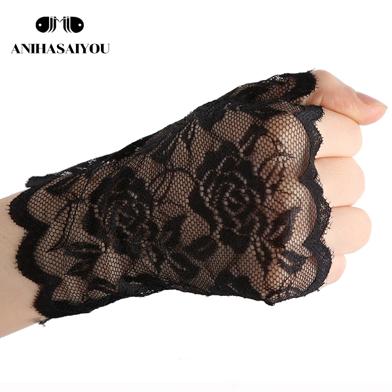 Модные разноцветные перчатки без - Фотография_3