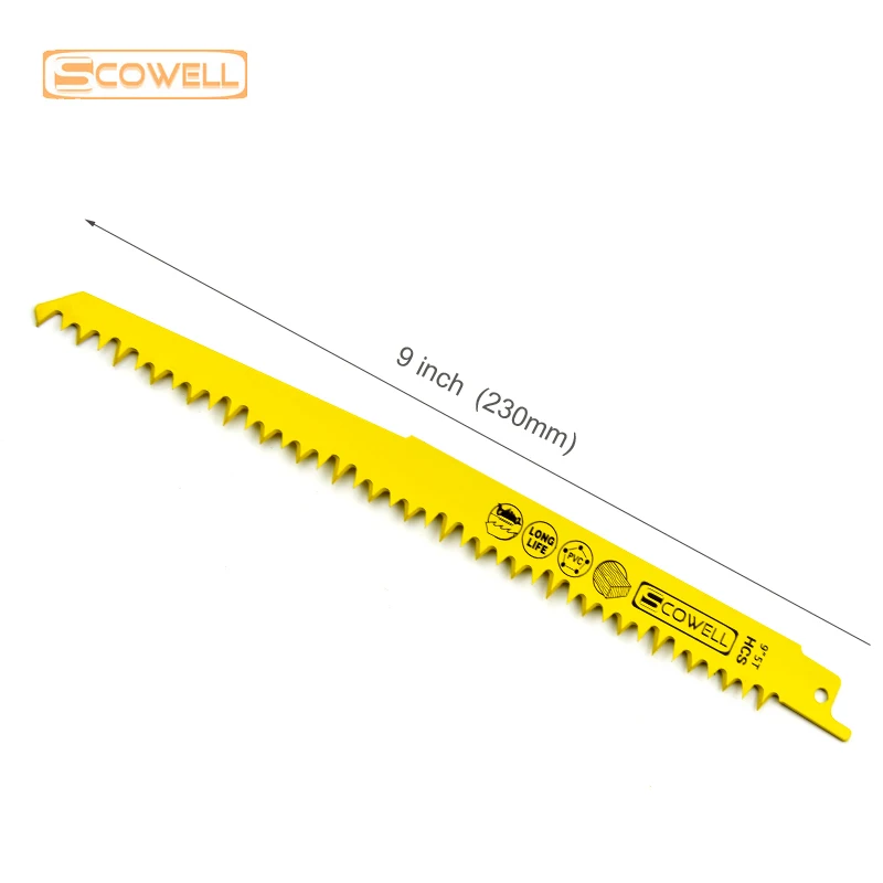 Scowell 9-дюймовые 5tpi сабельные сабельные пилы - Фотография_5