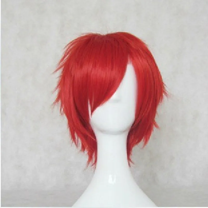 Парик для косплея hairjoy красный - Фотография_5