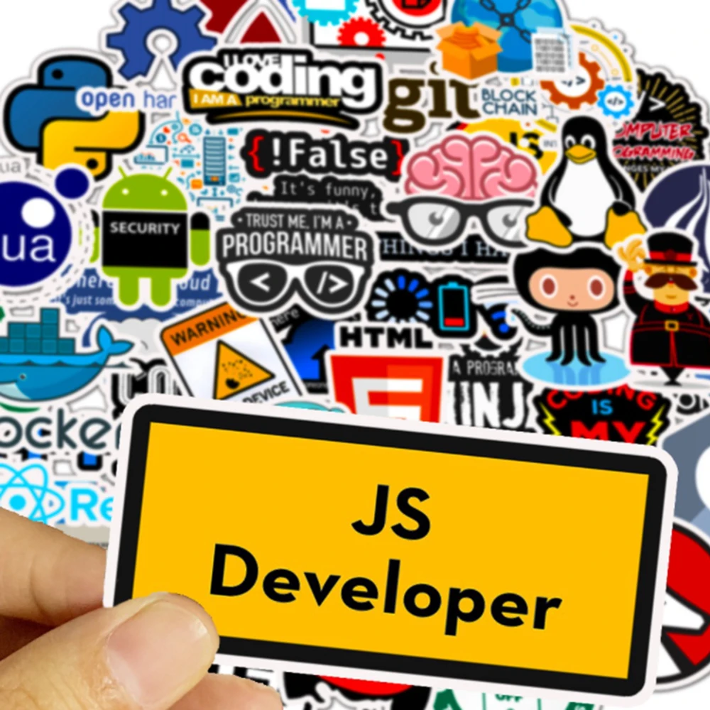 Программист интернет java наклейки - Фотография_3