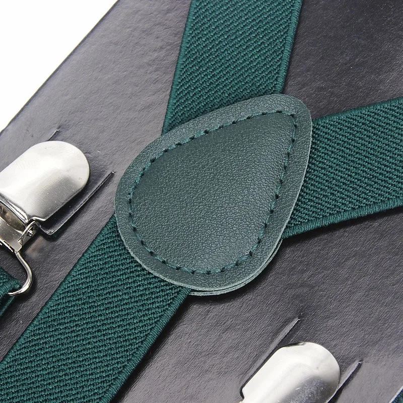 Лидер продаж, эластичные кожаные подтяжки для мужчин - Фотография_4