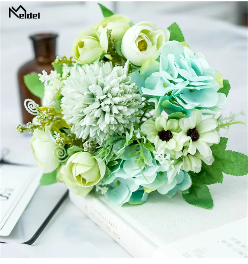 Искусственные цветы пиона meldel - Фотография_5