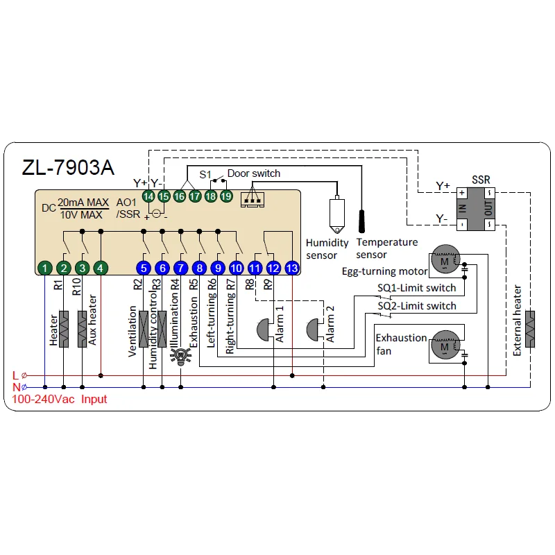 Lilytech, zl-7903a 100–240 в переменного тока - Фотография_4
