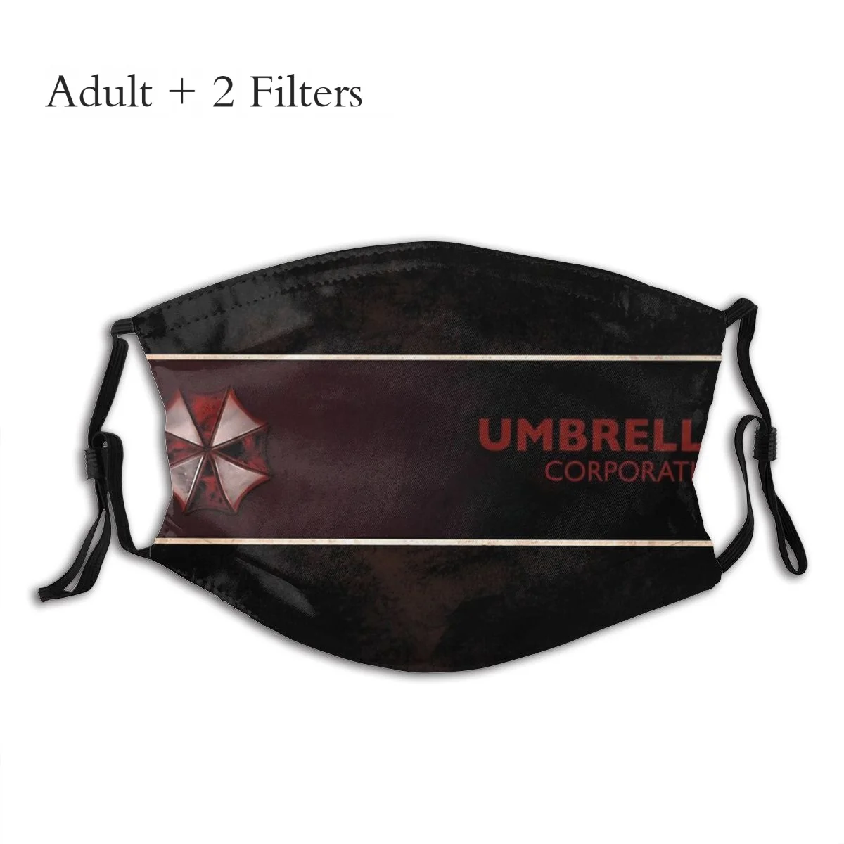 Гранж-стильный иллюстрация маска