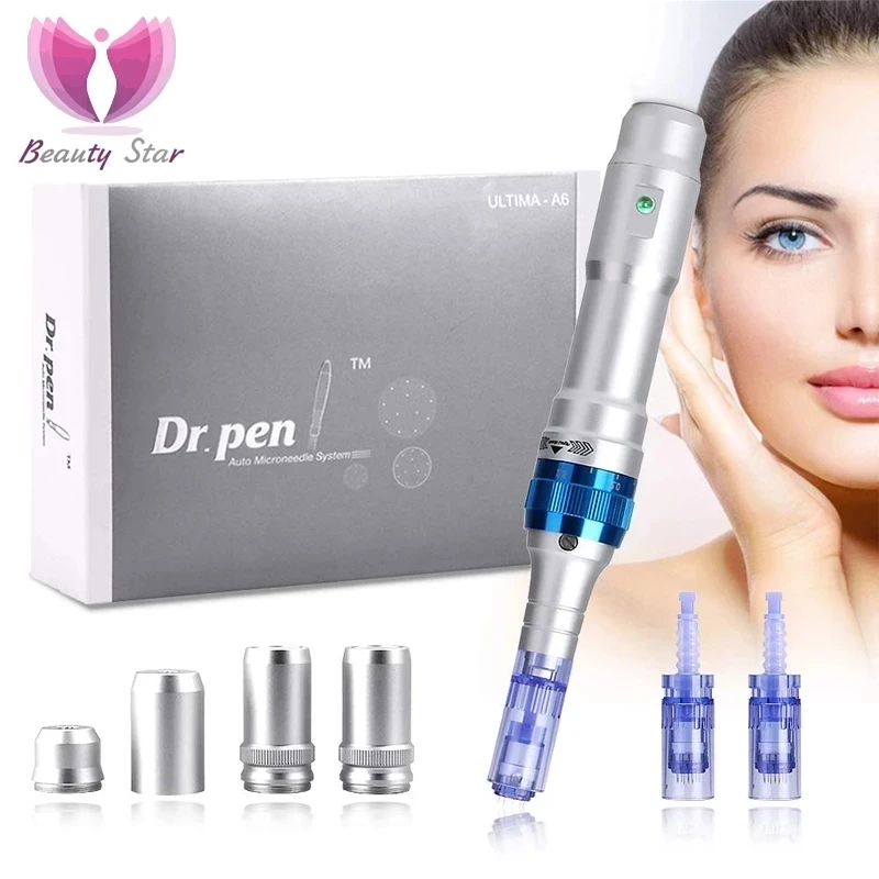 Дерма-ручка ultima dr. pen a6 электрическая