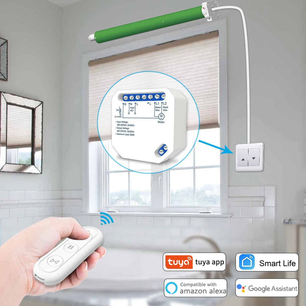 Модуль переключателя штор tuya smart life - Фотография_2