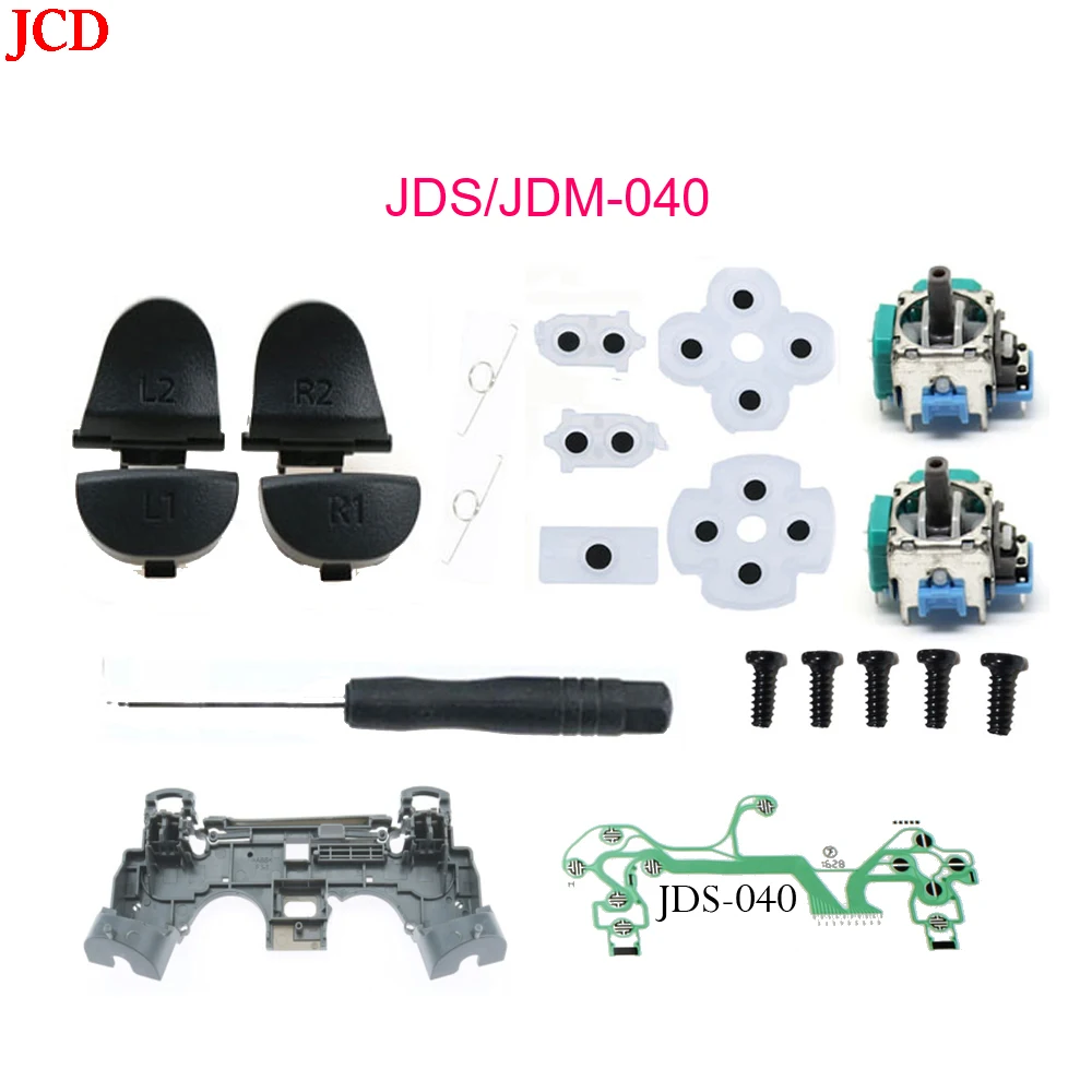 Jcd 1 комплект для контроллера ps4 pro slim r2 l2 - Фотография_5