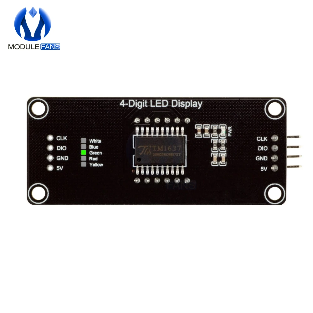 Модуль светодиодного дисплея tm1637 для arduino - Фотография_3