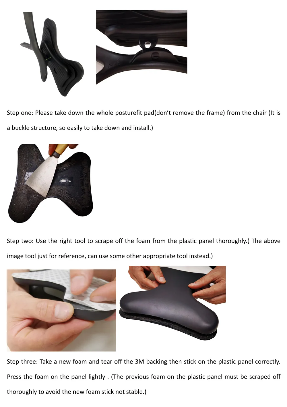 Новая замена пенопластовой подушечки для herman miller classic aeron - Фотография_5