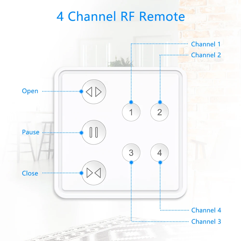 Loratap rf wi-fi жалюзи рольставни - Фотография_2