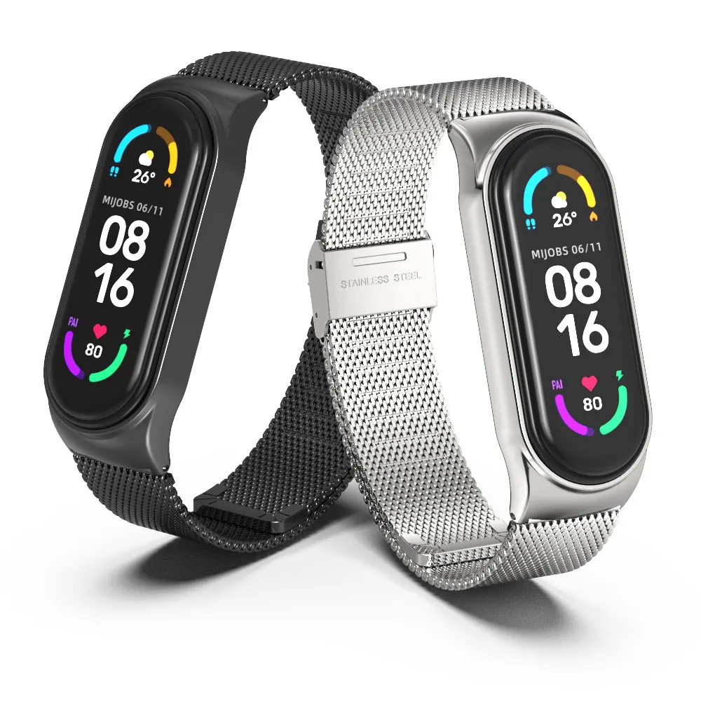Металлический ремешок для mi band - Фотография_3