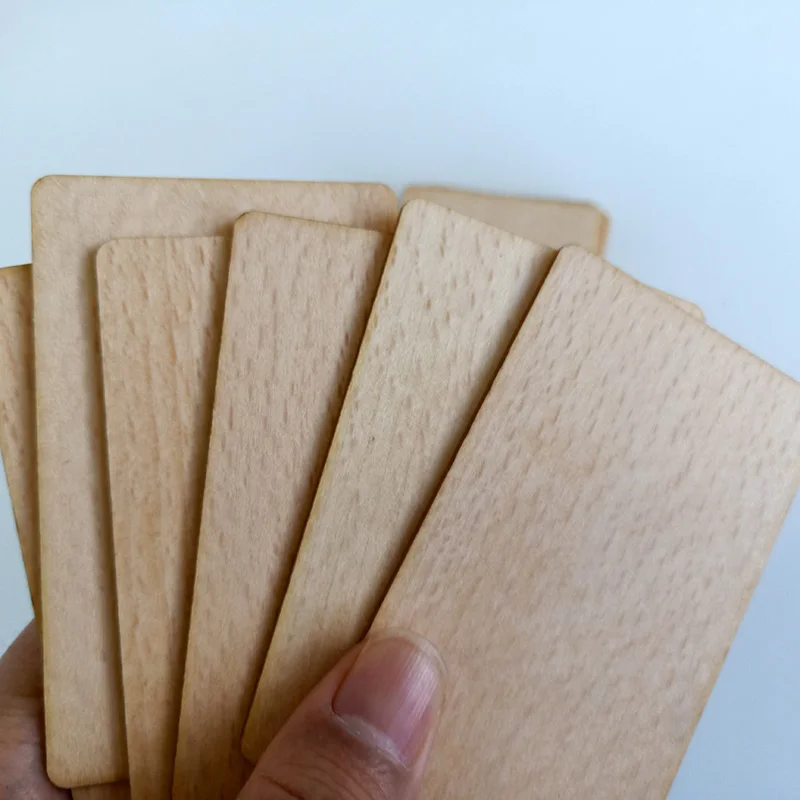 Цифровая визитная карточка из бука с rfid-меткой - Фотография_2