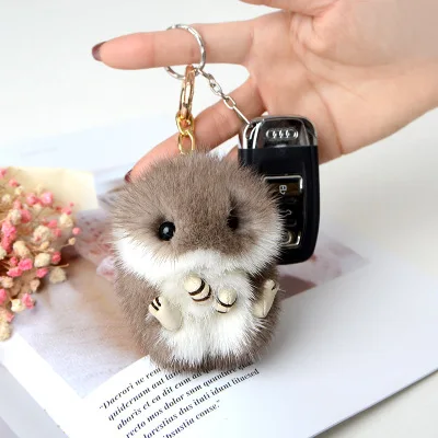 Милый плюшевый брелок kawaii