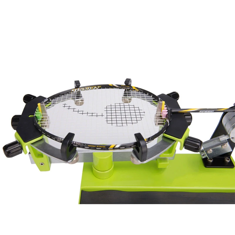 Специальная машина для натягивания ракеток с перьями - Фотография_5