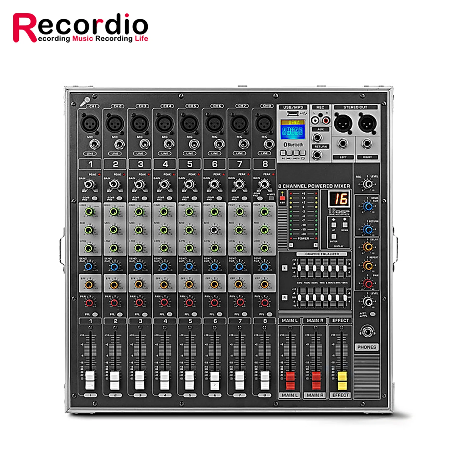 Gax-mk280 портативный микшер recordio - Фотография_2