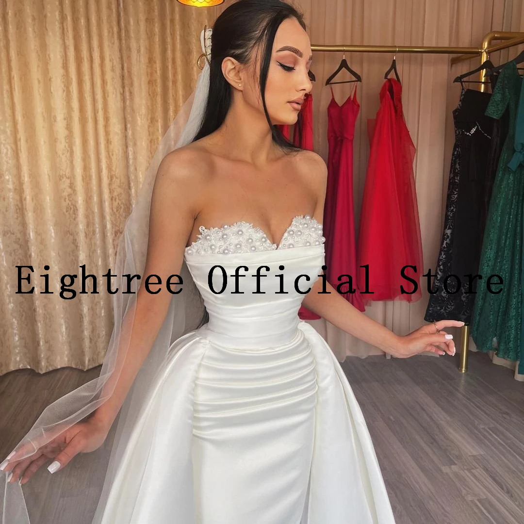 Eightree сексуальные белые свадебные - Фотография_2
