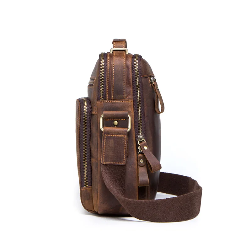 Мужская винтажная сумка-кроссбоди - Фотография_3