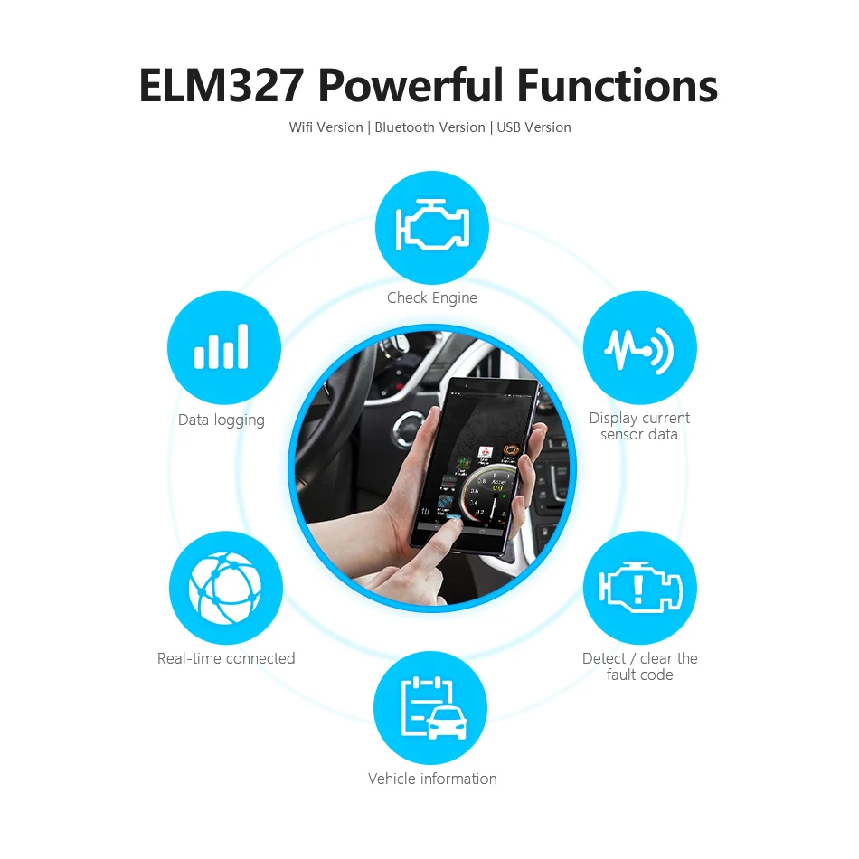 Bluetooth elm327 auto v1 - Фотография_2