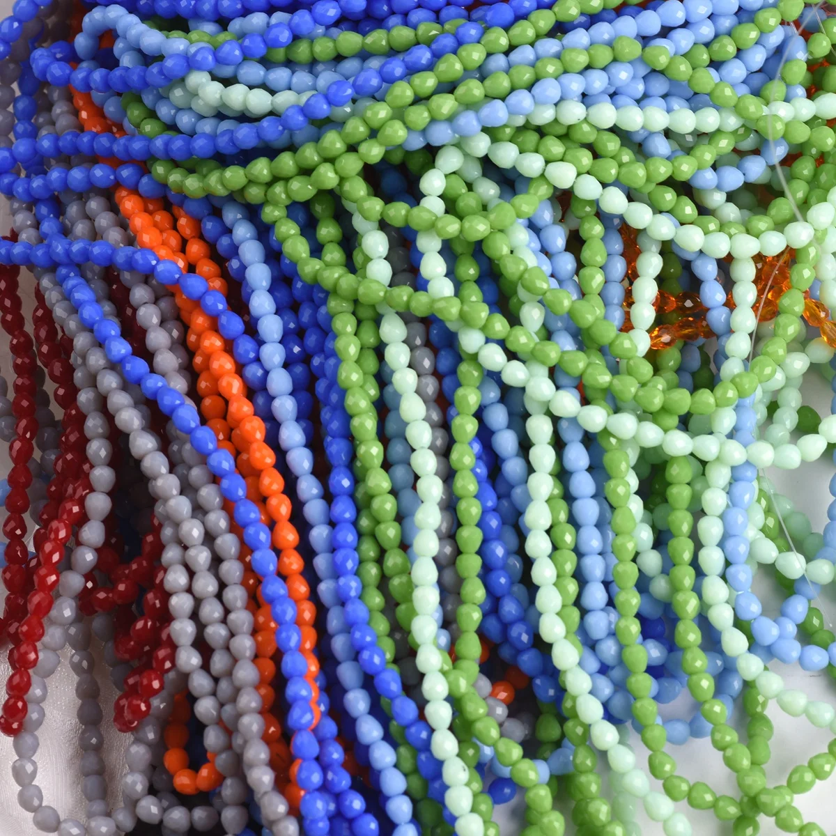 Бусины-разделители из хрустального стекла - Фотография_2