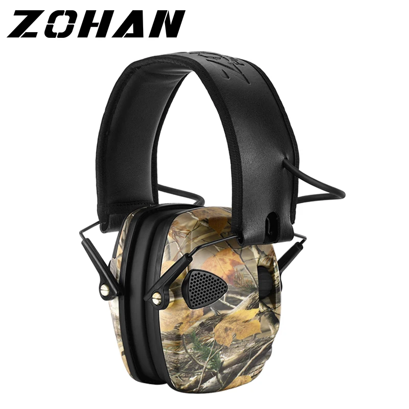 Тактические наушники zohan с защитой от шума для охоты