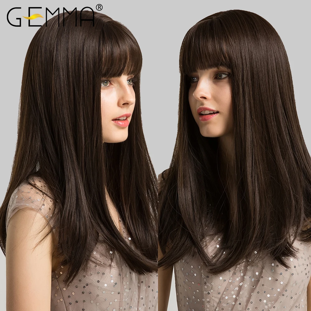 Парик gemma черный