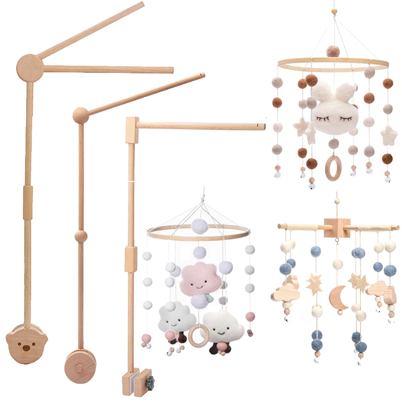 Мобиль с погремушками для детской