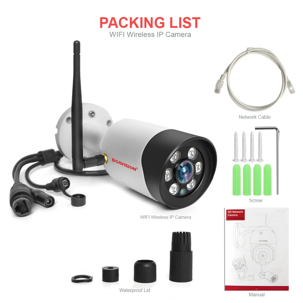 Ru hd 1080p 5mp 8mp wi-fi cctv - Фотография_6