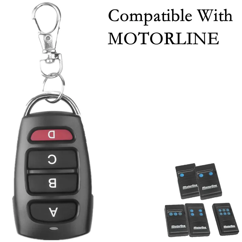 Motorline mx1 mx2 mx3 mx4 mx6 433
