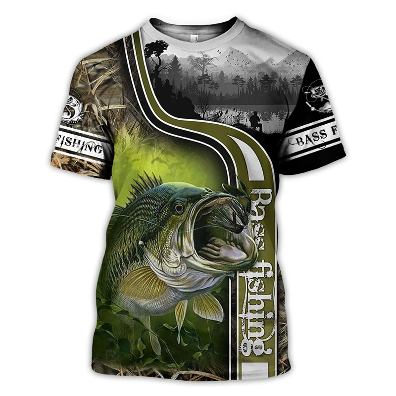 Футболка мужская с 3d-принтом love fishing