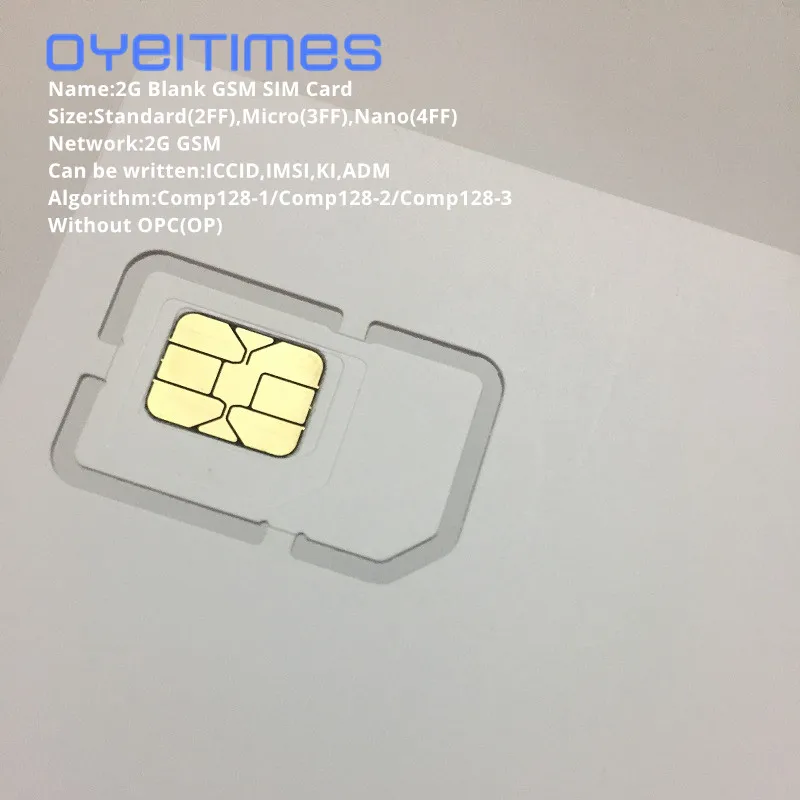 Oyeitimes 2g gsm sim-карта пустая - Фотография_2