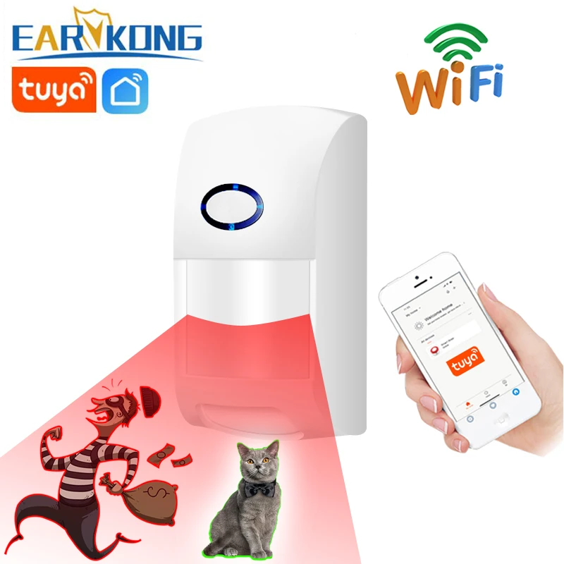 Смарт wi-fi инфракрасные детекторы tuya