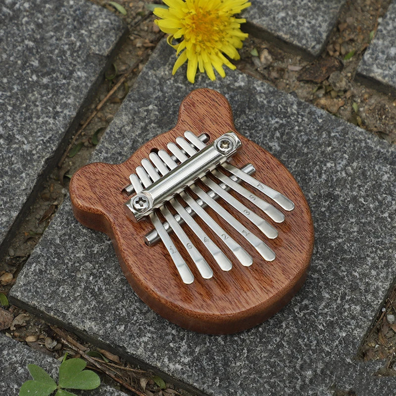 8-клавишное мини-пианино kalimba с большим пальцем - Фотография_6