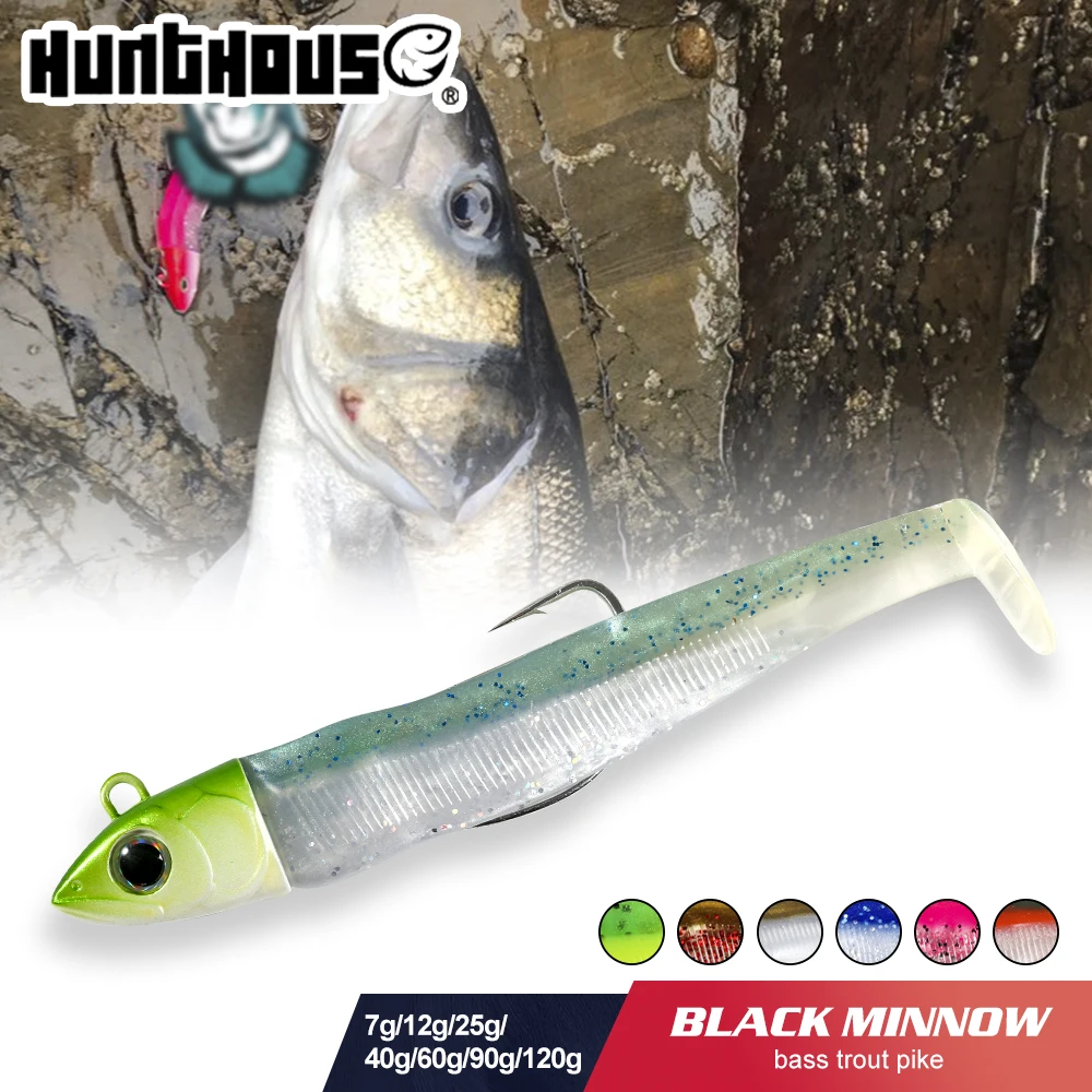 Hunthouse black minnow 7 г/12 г/25