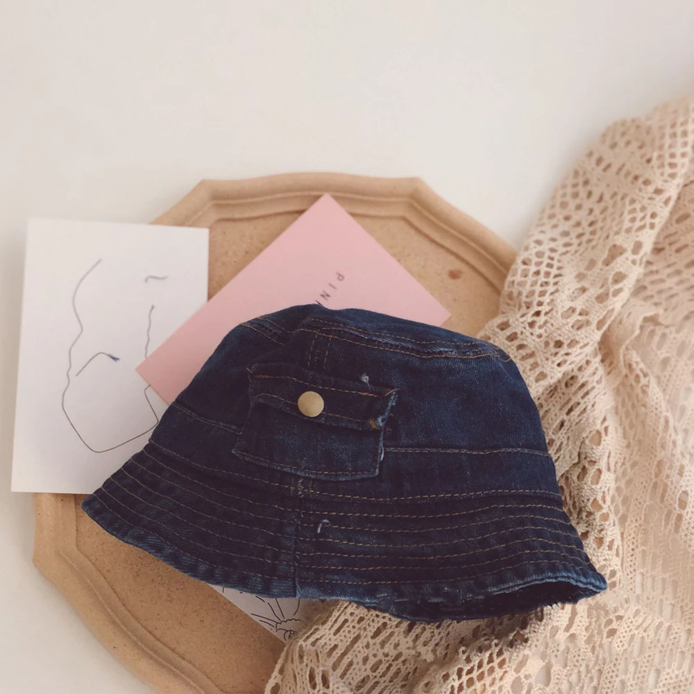 Панама детская джинсовая - Фотография_6