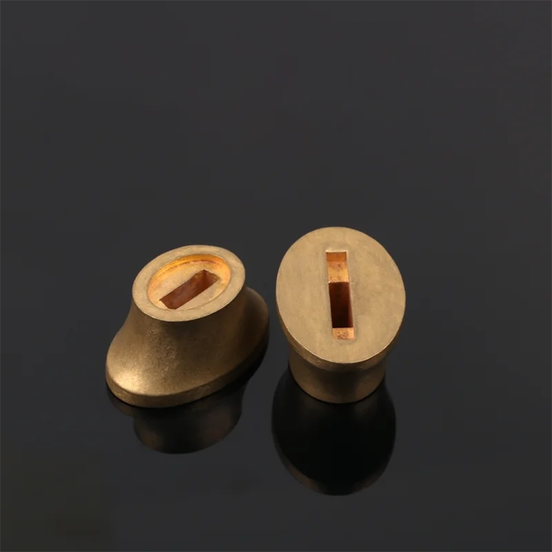 Твердая латунная ручка для ножа - Фотография_6