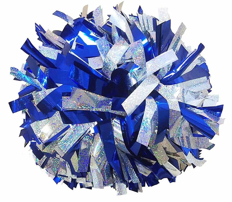 Блестящие голографические цветные cheer pom - Фотография_6