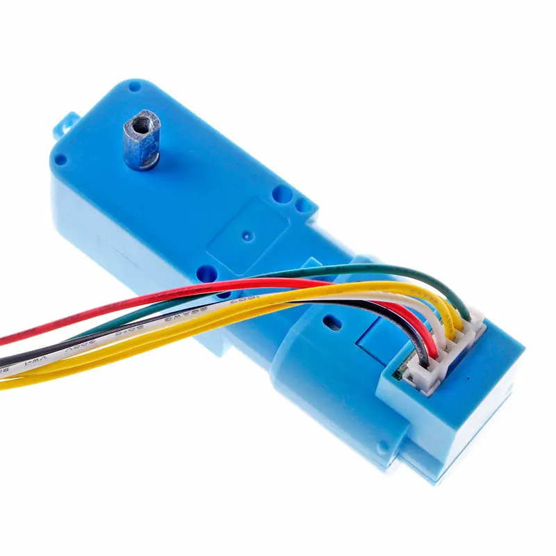 Новый двигатель tt с датчиком холла для arduino raspberry pi 3-6 в - Фотография_4