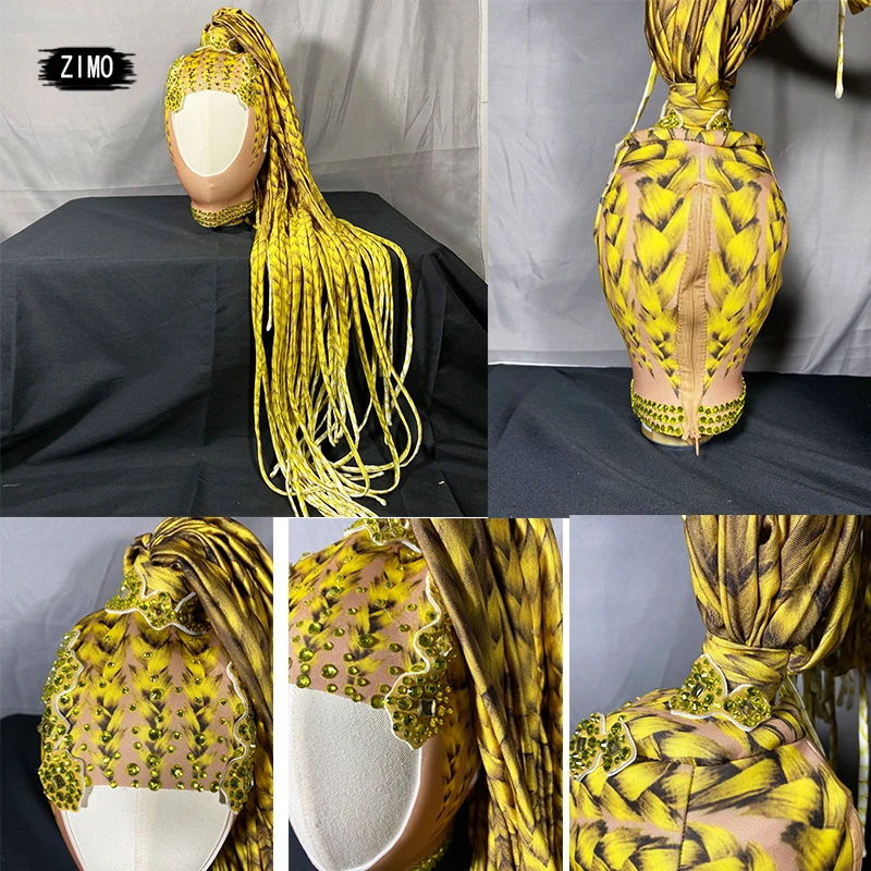 Модный парик стразы для самостоятельного стиля - Фотография_5