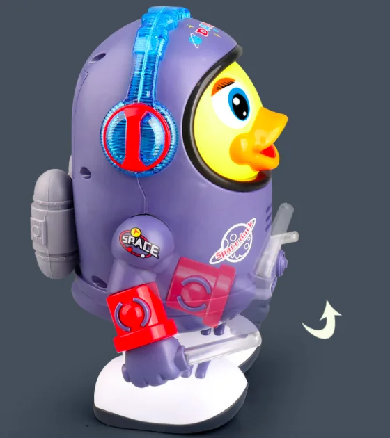Танцующая игрушка космическая утка - Фотография_5