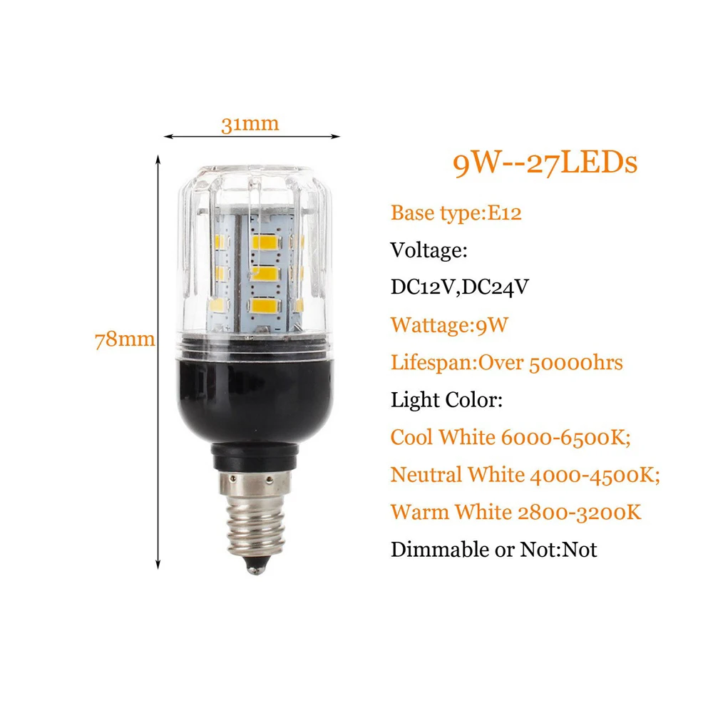 27leds e27 e26 e12 e14 светодиодные - Фотография_6