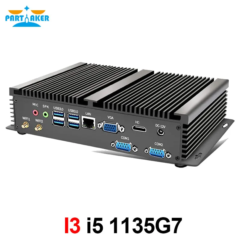 Промышленный мини-пк intel core i5 1135g7 настольный пк win 10 2 * ddr4 m