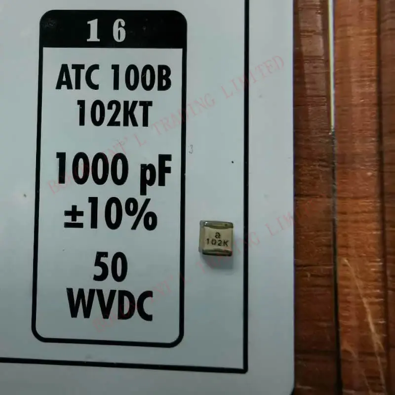 Конденсаторы atc 100b102k 1000pf
