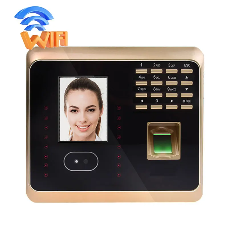 Машина zk uf100 с wi-fi для учета времени - Фотография_2