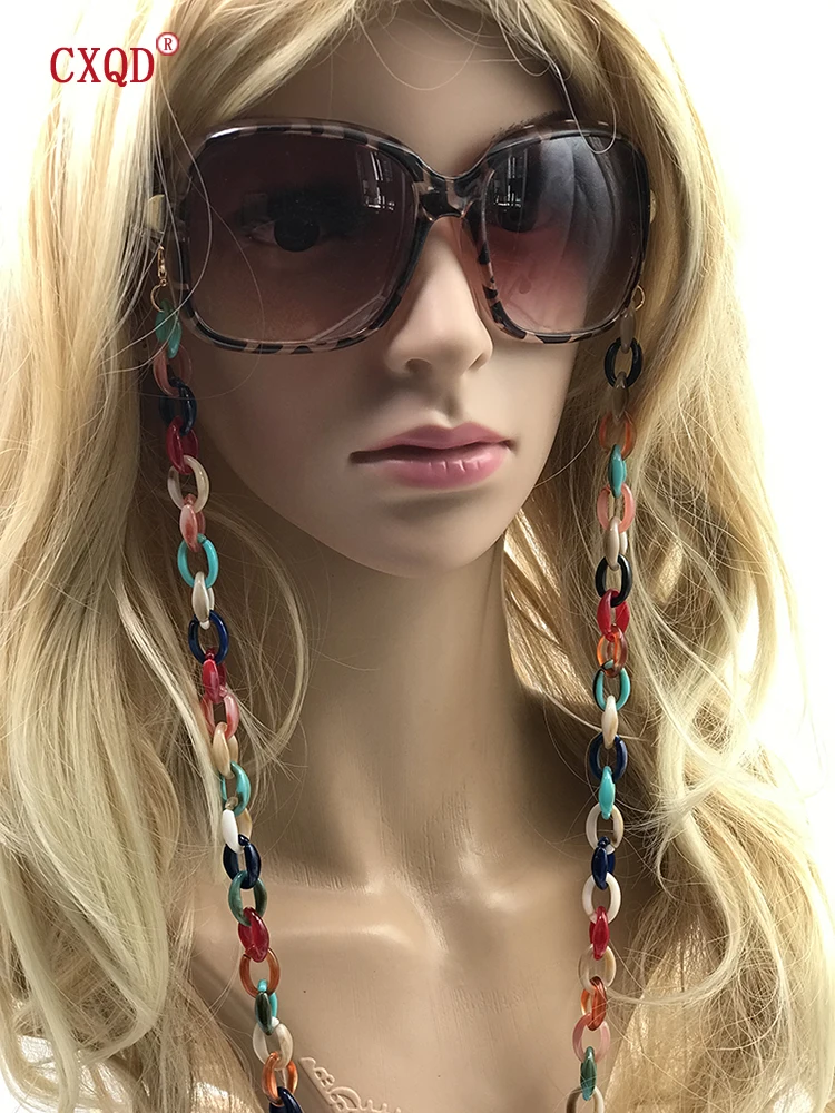 Женская нескользящая цепочка для очков - Фотография_3