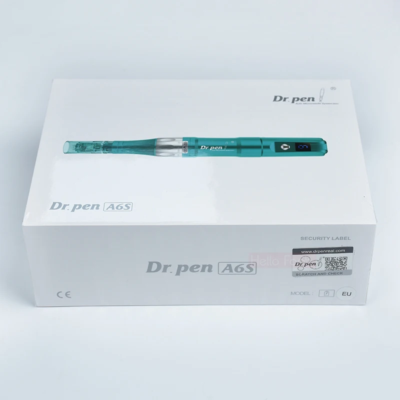 Оригинальное устройство dr pen ultima a6s с 12 картриджами - Фотография_4