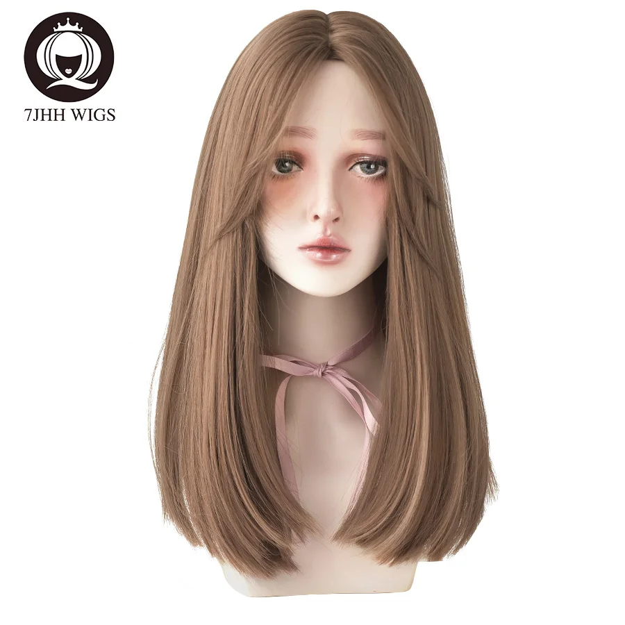 7jhh парики длинные прямые волосы - Фотография_6