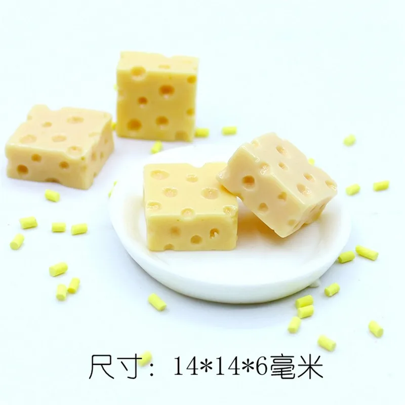 Миниатюрный кукольный домик с сыром и мышью - Фотография_4